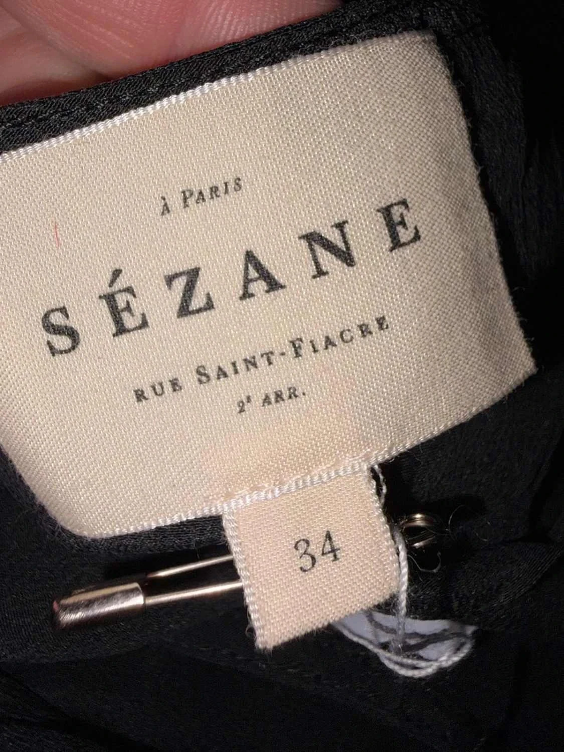 Vestido feminino tamanho 34 Sézane limpo – photo 6
